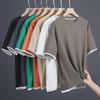 Men's Summer Waffle Short-Sleeve Ice Silk Loose Fit T-Shirt