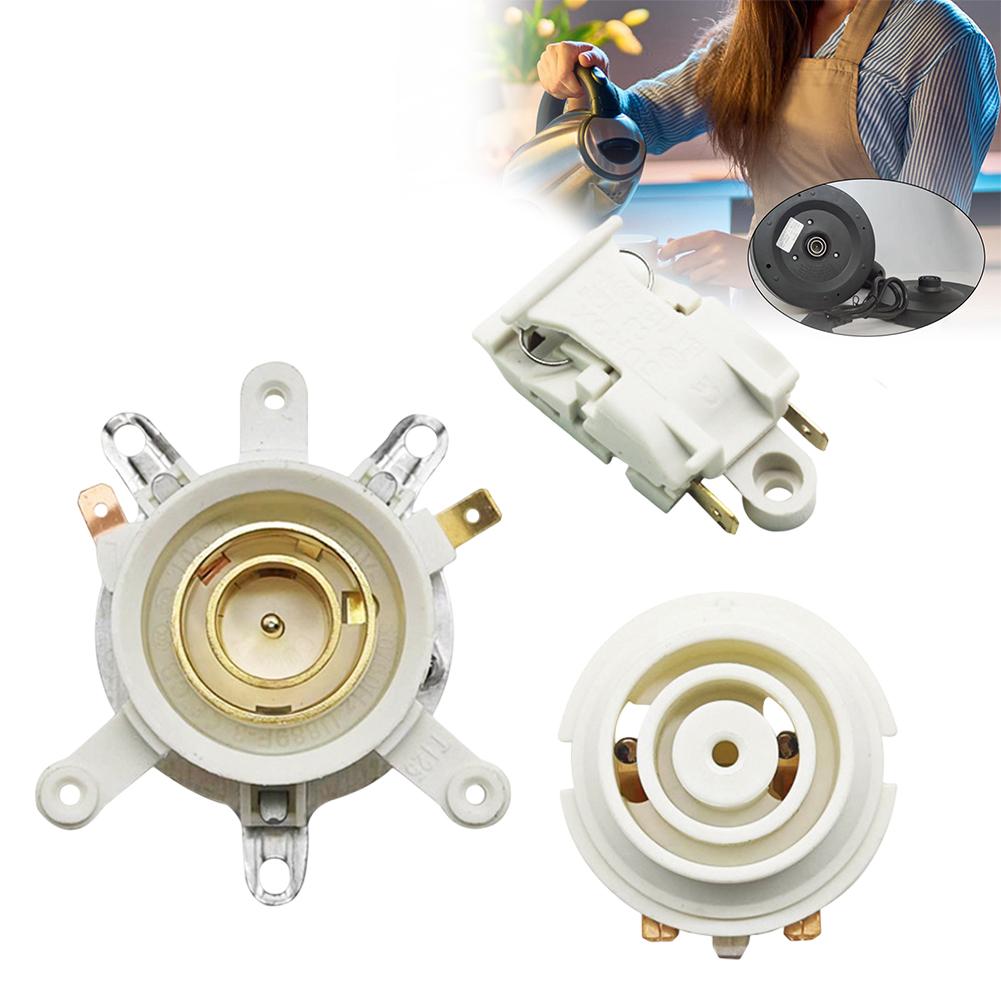 3Pcs Electric Kettle Accessories Base Thermostat Temperature Switch Connector Switch Connector Kit Electrical Equipment Supplies