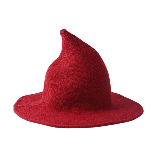 Шляпа ведьмы на Хэллоуин для женщин, фетровая шляпа волшебника с широкими полями, складная, остроконечная, для вечеринки, маскарада, косплея, аксессуар для костюма