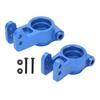 2 шт. Металлические задние ступицы для радиоуправляемой машины Losi Lasernut U4 1 10 Аксессуары для модернизации Синий