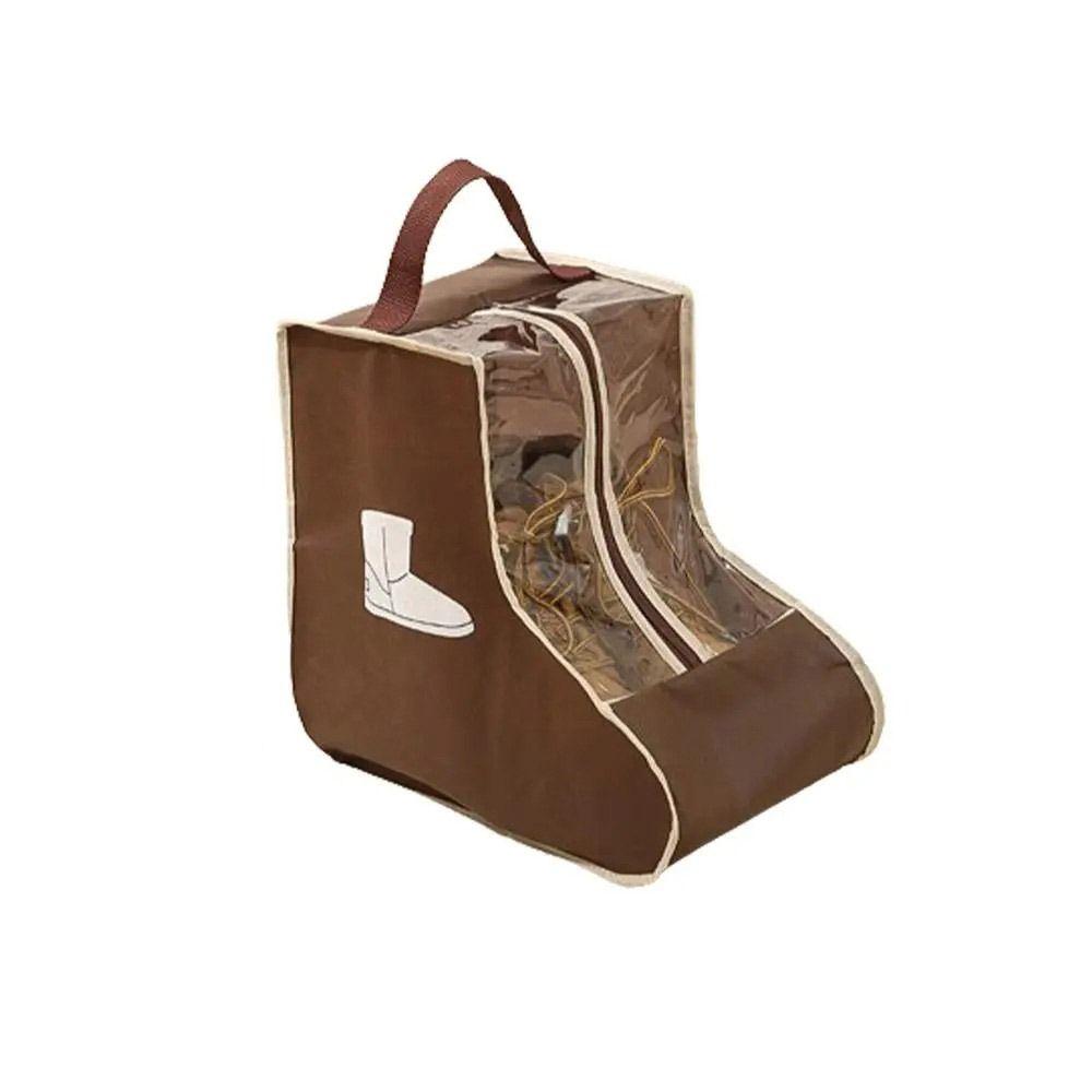 Visible Tall Boot Bag Reusable Boots Protector Pouch Practical Shoe Storage Bag Underbed