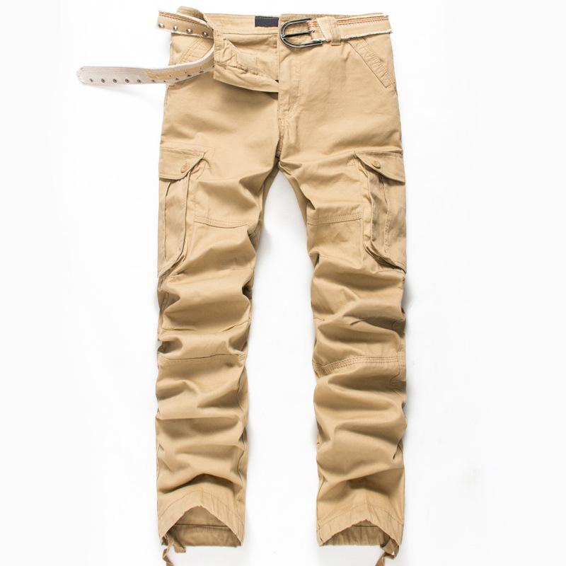Мужские повседневные брюки с множеством карманов, весна/осень 2026