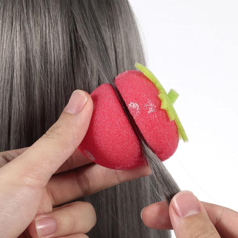 12 шт. клубничные кудри для волос губка для укладки бигуди кудрявые женские бигуди женские