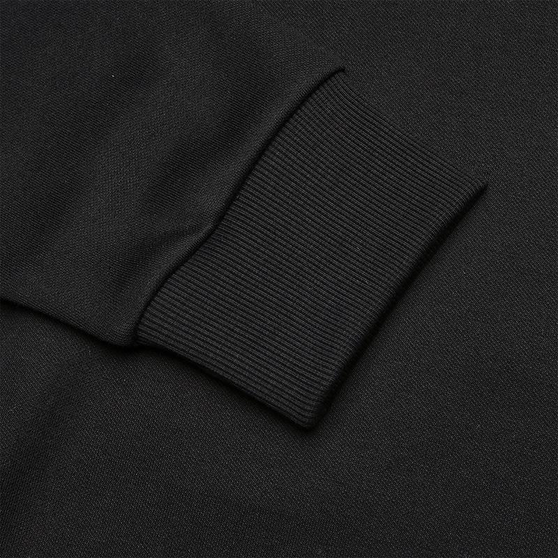 Fila Простой Универсальный Повседневный Флисовый Пуловер Свитшот Мужской свитшот Черный F11M448224FBK