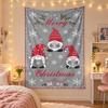 Christmas Printed Tapestry Wall Hanging For Bedroom Living Room Wall Decor Holiday Gift