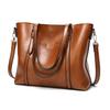 New Fashion Women's Bag Shoulder Messenger Bag Oil Wax Leather Ladies Handbag Tote Bag Crossbody Bags for Women