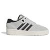 adidas Rivalry Low Wonder Silver Black Мужские кроссовки Grey Core-Black Off-White IE7210
