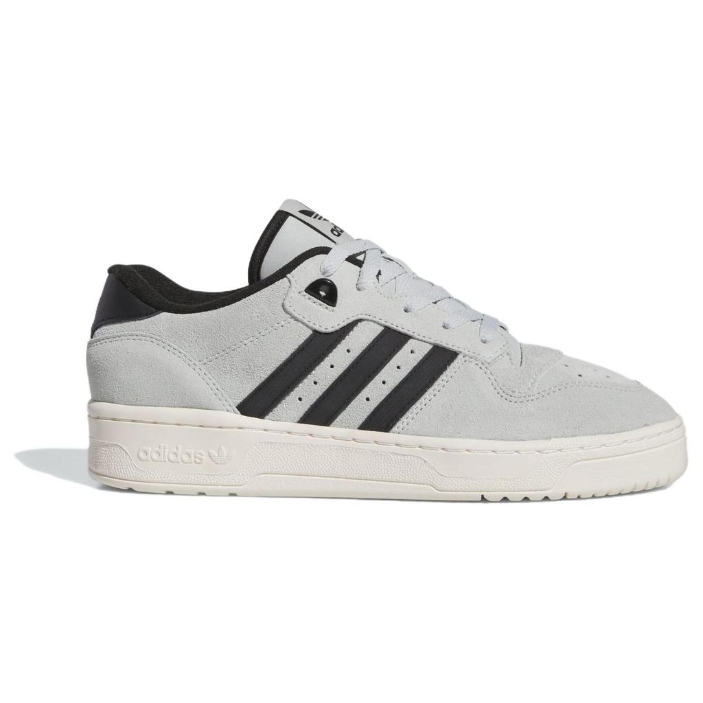 adidas Rivalry Low Wonder Silver Black Мужские кроссовки Grey Core-Black Off-White IE7210