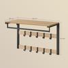 Shelf with Hangers - Sonoma - LCR101B11