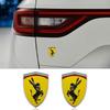 Наклейка Ferrari Donkey из алюминиевого сплава: Автомобильный значок, скрывающий царапины