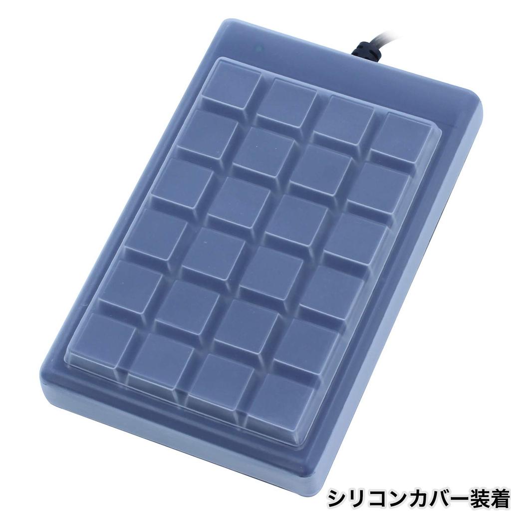 J Double System Серия MKBJ Программируемая клавиатура 24 клавиши CherryMX Черные переключатели USB-подключение (черный) MKBJ24U-B01