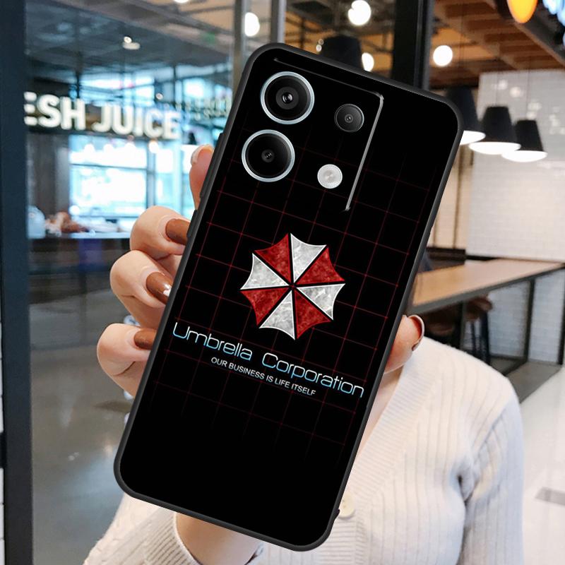 Чехол Umbrella Corporation для Xiaomi Redmi Note 14 Pro 10 11 12 13 15 Pro Plus Redmi 15 10C 12C 13C 14C 15C
