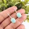 Серьги из амазонита из серебра 925 пробы, серьги с драгоценными камнями высшего качества, очаровательные украшения ручной работы, для подарка на годовщину
