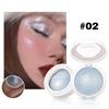 HANDAIYAN Shimmer Highlight: Single Color Fine Shine, Soft & Sticky, Round Highlighter.