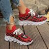 Fashion Women Casual Shoes Spring Autumn New Fashion Breathable Anti-slip Sneakers Women Comfortable Flat Walking Platform Shoes Women