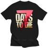 Хлопковая футболка, новая, The Fun Pimps Entertainment LLC, футболка "7 Days To Die", мужская, с круглым вырезом, коротким рукавом, повседневная.
