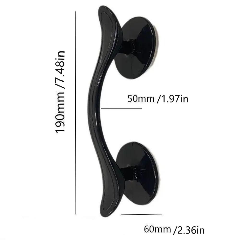 Непробивная дверь Ручки без пробивания отверстий Самоклеящаяся ручка для шкафа Перемещение раздвижной двери