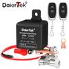 DaierTek Battery Switch Relay 12V Remote Control Battery Disconnect Cut Off Isolator Switch Anti-Theft with Remote ControlSwitch