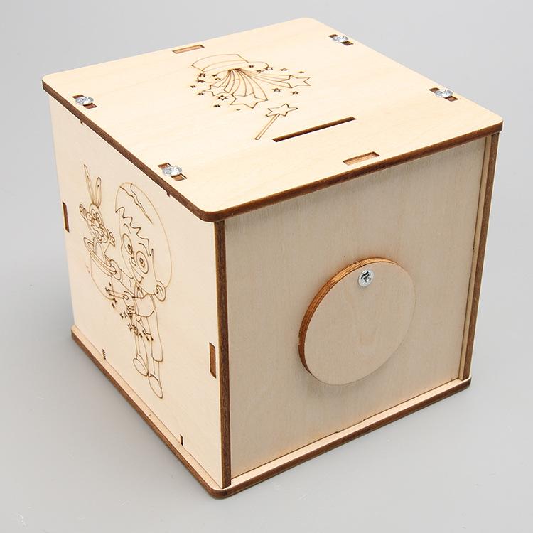 Волшебная шкатулка Копилка Ручная работа DIY Наука и технологии Мелкое производство Материал Упаковка/Студенческие эксперименты Головоломки Разработка Учебные пособия