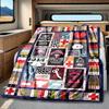 Nurse Quotes Medical Symbols Heartbeat Blanketcustomize Your Name Lightweight Comfortable And Stylish Blanket For Travel Bed Home Chair Office Sofa