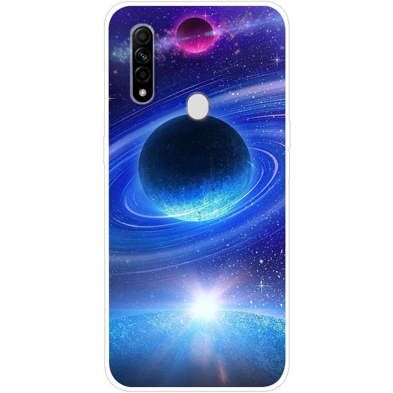 Для OPPO A31 OPPOA31 чехол Мягкая силиконовая задняя крышка чехол для телефона с рисунком Звездное небо