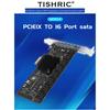 PCIE Sata 1X To 2/6/10/16 Ports SATA3.0 PCI-E Expansion Card Adapter PCI Express Multiplier PCIE3.0 Sata Controller Add On Cards