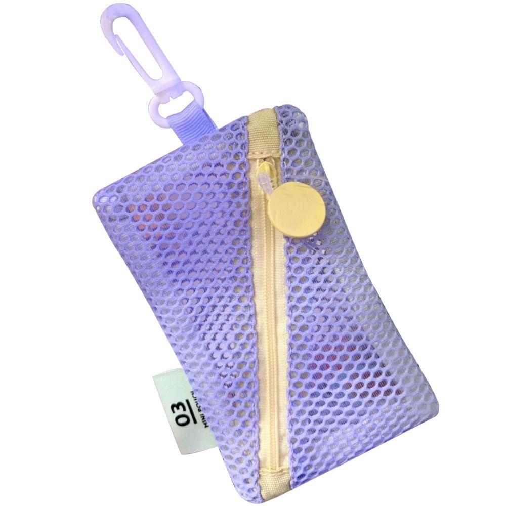 Портативные сетчатые сумки на молнии Легкий органайзер для косметических аксессуаров Дорожные карманы для туалетных принадлежностей Девочки