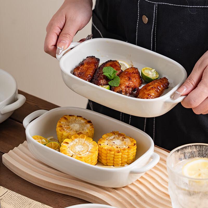 Набор керамических форм для выпечки Чанбаосен с двумя ручками