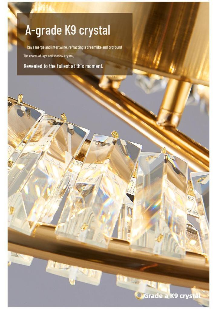 Modern Italian Crystal Ceiling Light for Living Rooms, Bedrooms, Restaurants, and Kids' Rooms