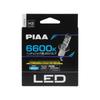PIAA LED for Lamps 6600K Type Standard 12V 10W 2000lm 3 Year Warranty Vehicle Inspection Compliant Noise Compliant 2 Pieces LEH214 Headlights/Fog