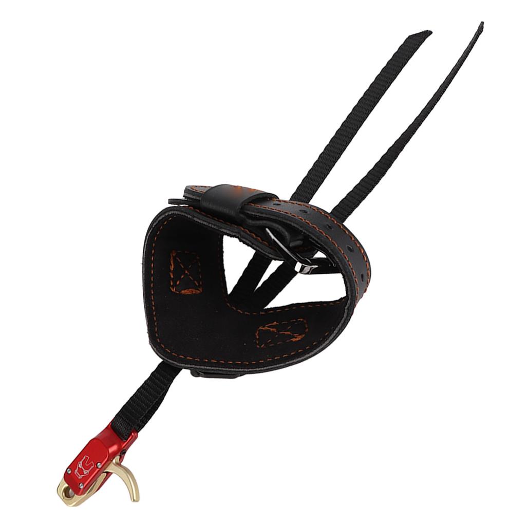 Регулируемый кистевой релиз для стрельбы из блочного лука, мягкий ремень, челюстной кистевой релиз, самозакрывающийся лук