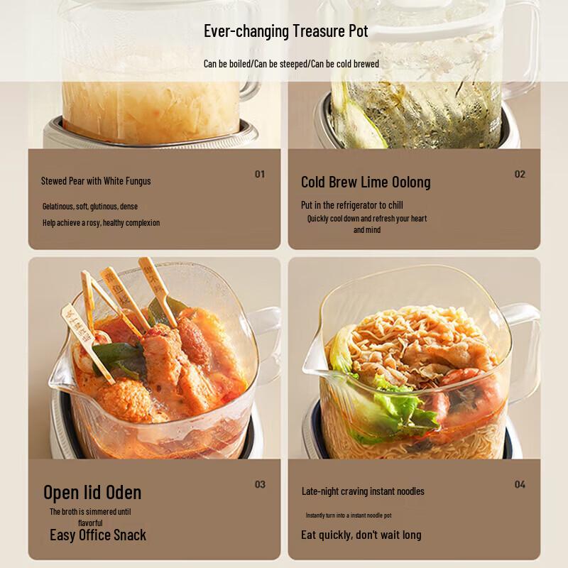 Joyoung WY103 All-Glass Wellness Kettle