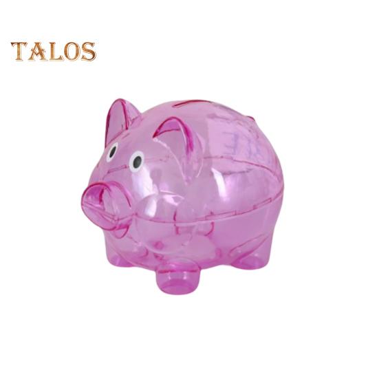 Копилка для хранения вещей с гладкой поверхностью, изысканное качество изготовления, уникальная коробка для экономии денег в форме милой мультяшной свиньи, домашний декор