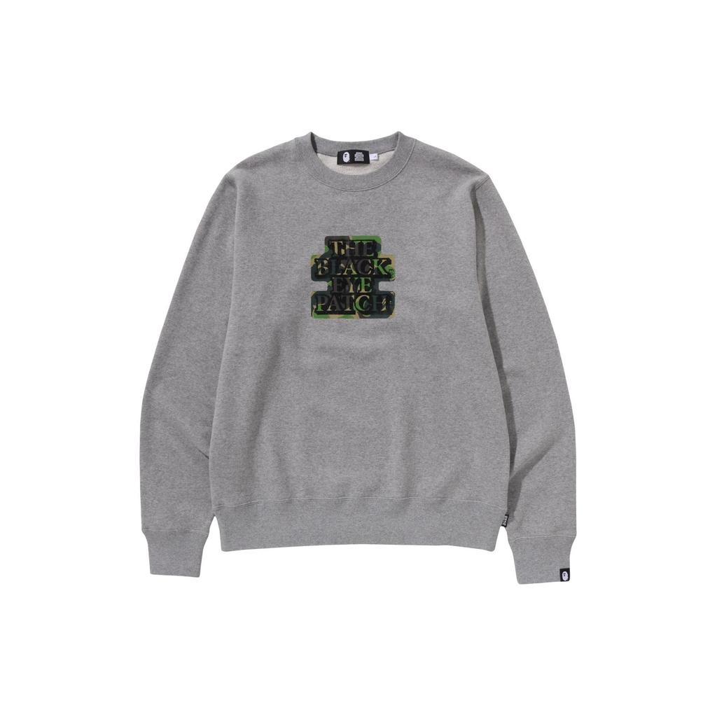 Толстовка с круглым вырезом Bape X Eye Patch 1K23-113-903
