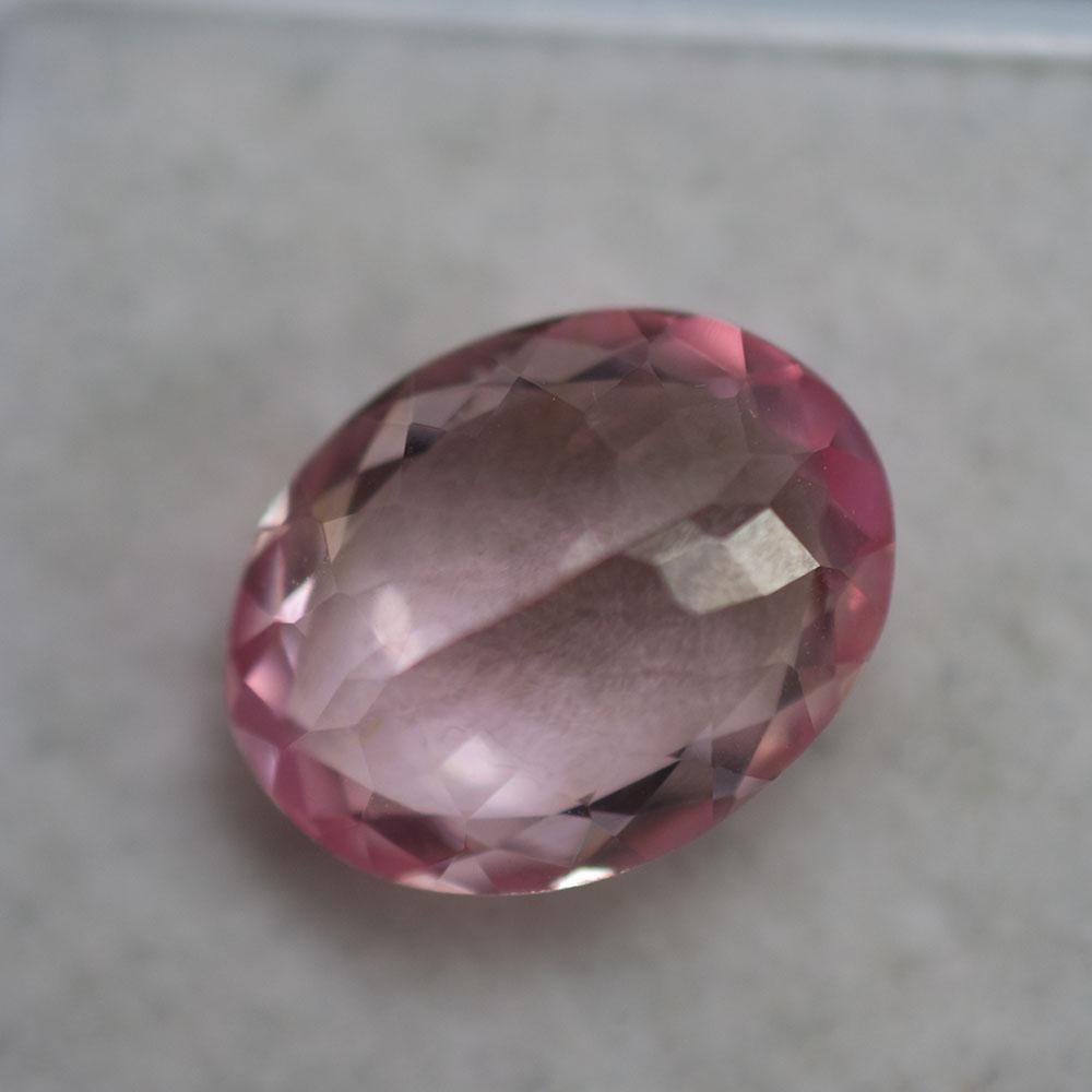 Natural Pink Sapphire Loose Gemstone AAA Oval Cut 7.10 ct September Birthstone for Gem Collections