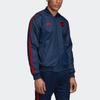 Adidas Спортивная куртка Arsenal с длинным рукавом и воротником-молнией, мужская куртка темно-синего цвета EH5610