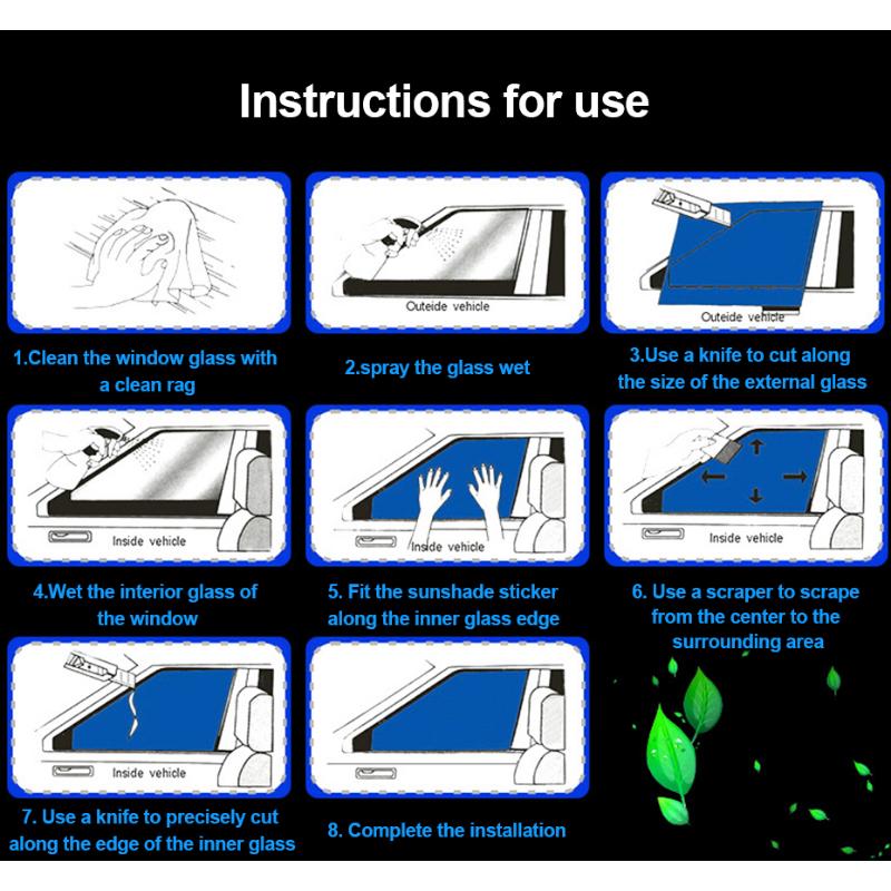 2 шт. 42x38 см DIY наклейки для автомобиля солнцезащитные козырьки защита от солнца оконная крышка черный солнцезащитный козырек из ПВХ боковое окно щиток с небольшими отверстиями