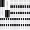 1.2/3ml Mini Lip Gloss Mascara Tubes with Wand Empty TravelBottle Refillable LipGloss Containers Lip Balm DIY Lipstick Cosmetics