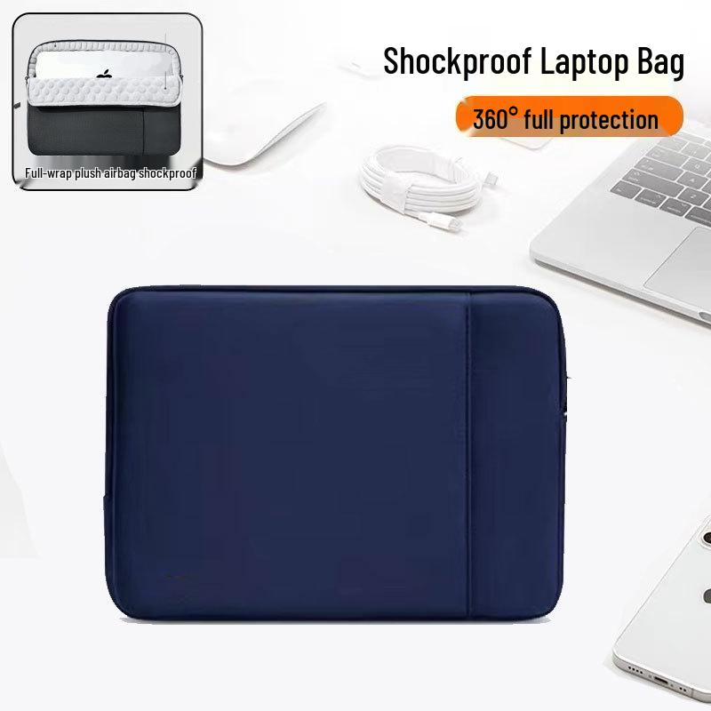 Shockproof Airbag Laptop Sleeve: 13, 14, 15.6, 17 Inch Full Protective Case