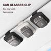 snprg4 Metal Car Sun Visor Glasses Clip For Porsche Macan Panamera Cayenne Cayman 911 918 Sunglasses Holder Universal Eyeglasses Clip
