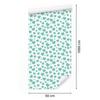 Heart Wallpaper White, Mint and Sea Blue 50x1000