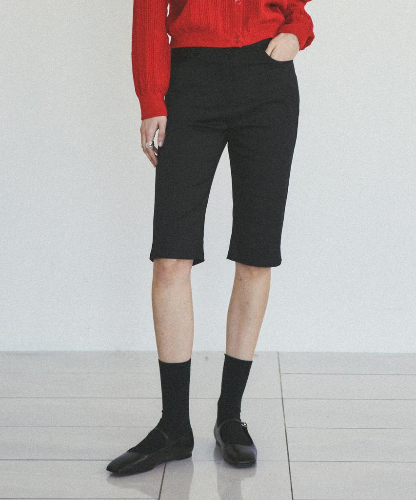 CITTA Everyday Comfort Daily Biker Shorts Pants_Ctb517(Black)