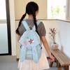 Мультяшная вышитая сумка с ушками кролика Звезда Mochila Рюкзаки для женщин и девочек-подростков Студенческий рюкзак Bolsas Feminina