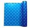 Fukusuke Kogyo Poly Сделано в рулоне из 10 штук в синюю горошек 90 x с нарезанным винилом Furoshiki Furoshiki, Япония, Кусочки, Точки, 90 см, Линии,