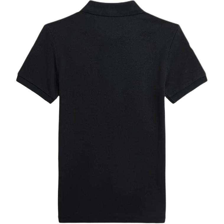 Рубашка поло Polo Ralph Lauren с вышивкой логотипа, с коротким рукавом, детские топы, черная 323708861-111