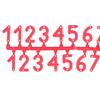 10Sets Disassemble Number Sign Set Clear Numbering Number Marking Board  Beekeeping