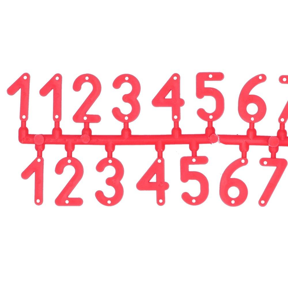 10Sets Disassemble Number Sign Set Clear Numbering Number Marking Board Beekeeping
