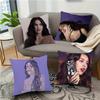 O-Olivia Singer R-Rodrigo Pillow Case Square Pillow Bedroom Sofa Leisure Comfort Cushion Car Living Room Home Decoration 40X40