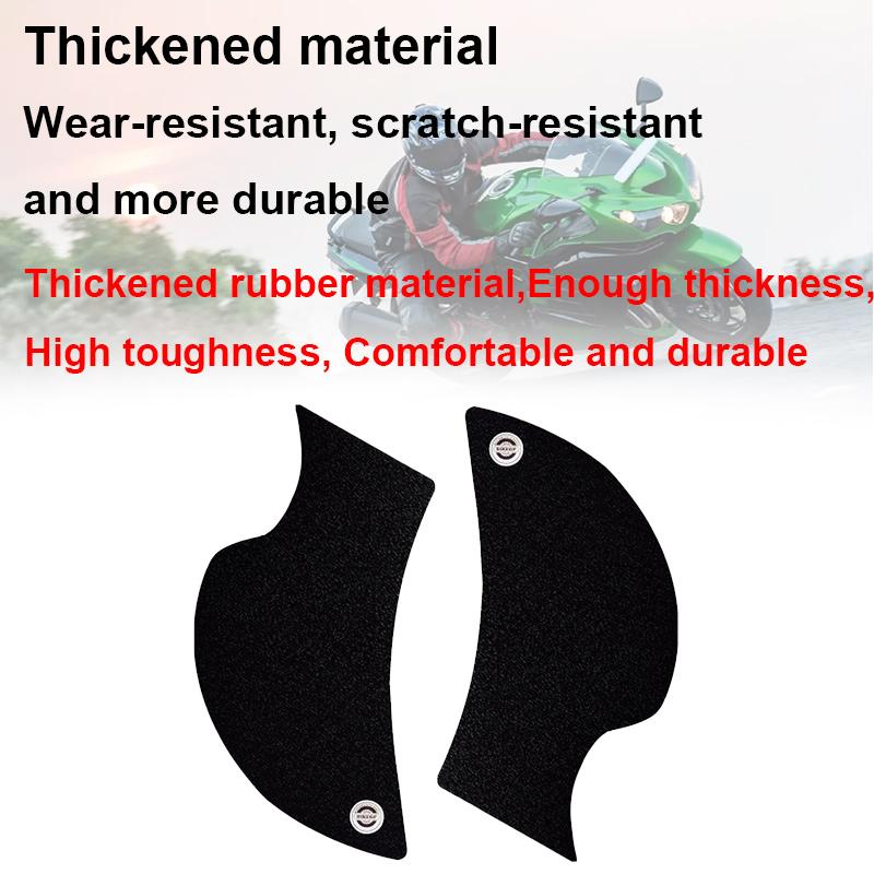 Для KAWASAKI ZX-14R ZX14R ZZR1400 GTR1400 2006-2015 мотоциклетные противоскользящие накладки на топливный бак, газовая наколенница, тяговая наклейка