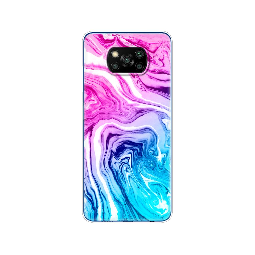 Для Xiaomi Poco X3 NFC силиконовый чехол с мягкой задней панелью для POCO X3 pro, чехол из ТПУ, бампер для Poco X 3 PocoX3 NFC 6,67 дюйма, Global Phone etui
